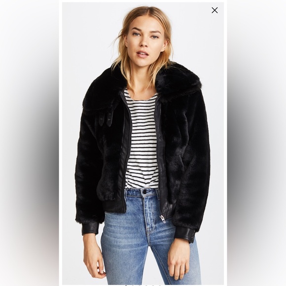 Blank NYC Jackets & Blazers - BLANKNYC - Black Noise Coat